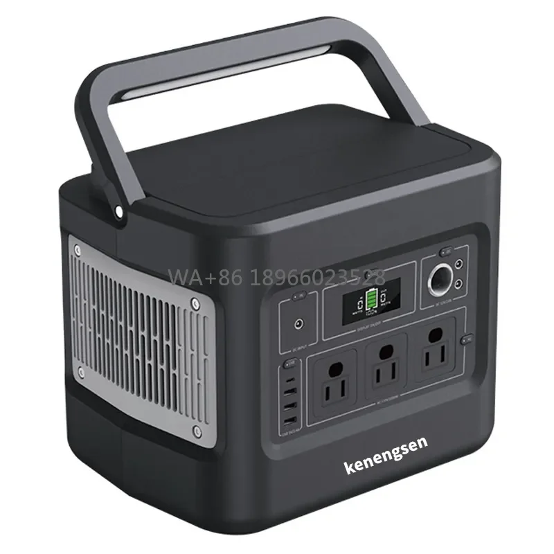 

Storage 1000w Portable Power Station for Outdoor Supply Lifepo4 Lithium Battery Camping Energy heat sink