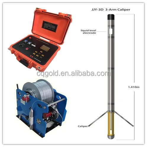 Geophysical Borehole Testing Equipment GDQ-2D Water Well Logs System