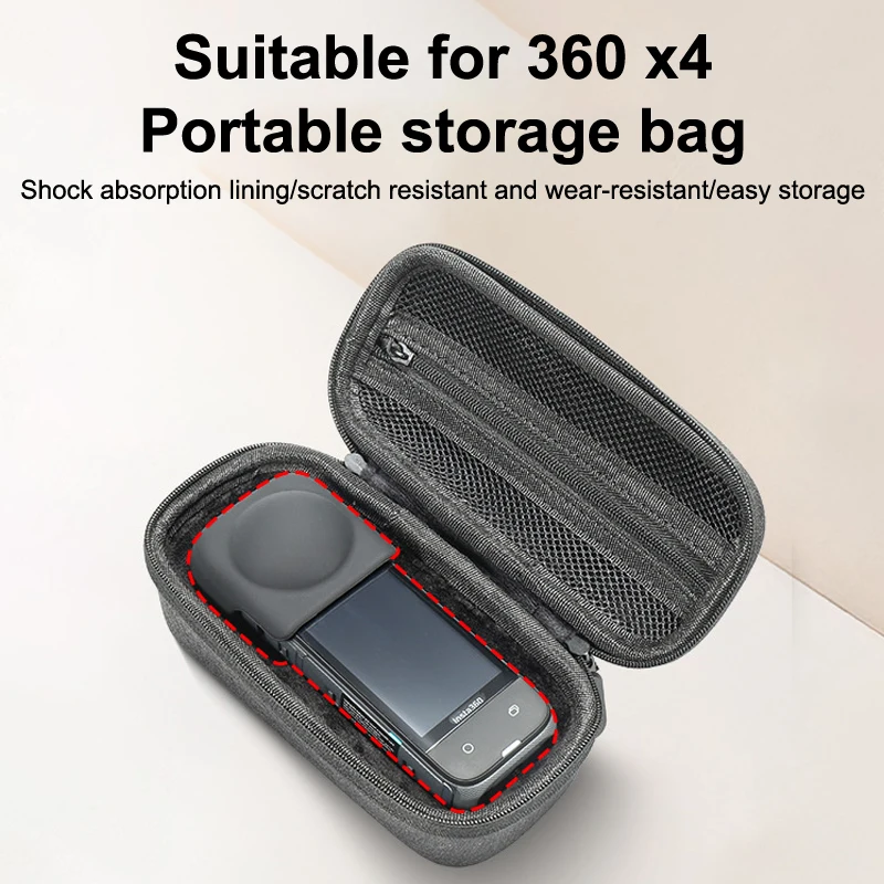 Sport Camera Carrying Case Body Storage Protective Bag For Insta360 X4 Portable Protector Accessories