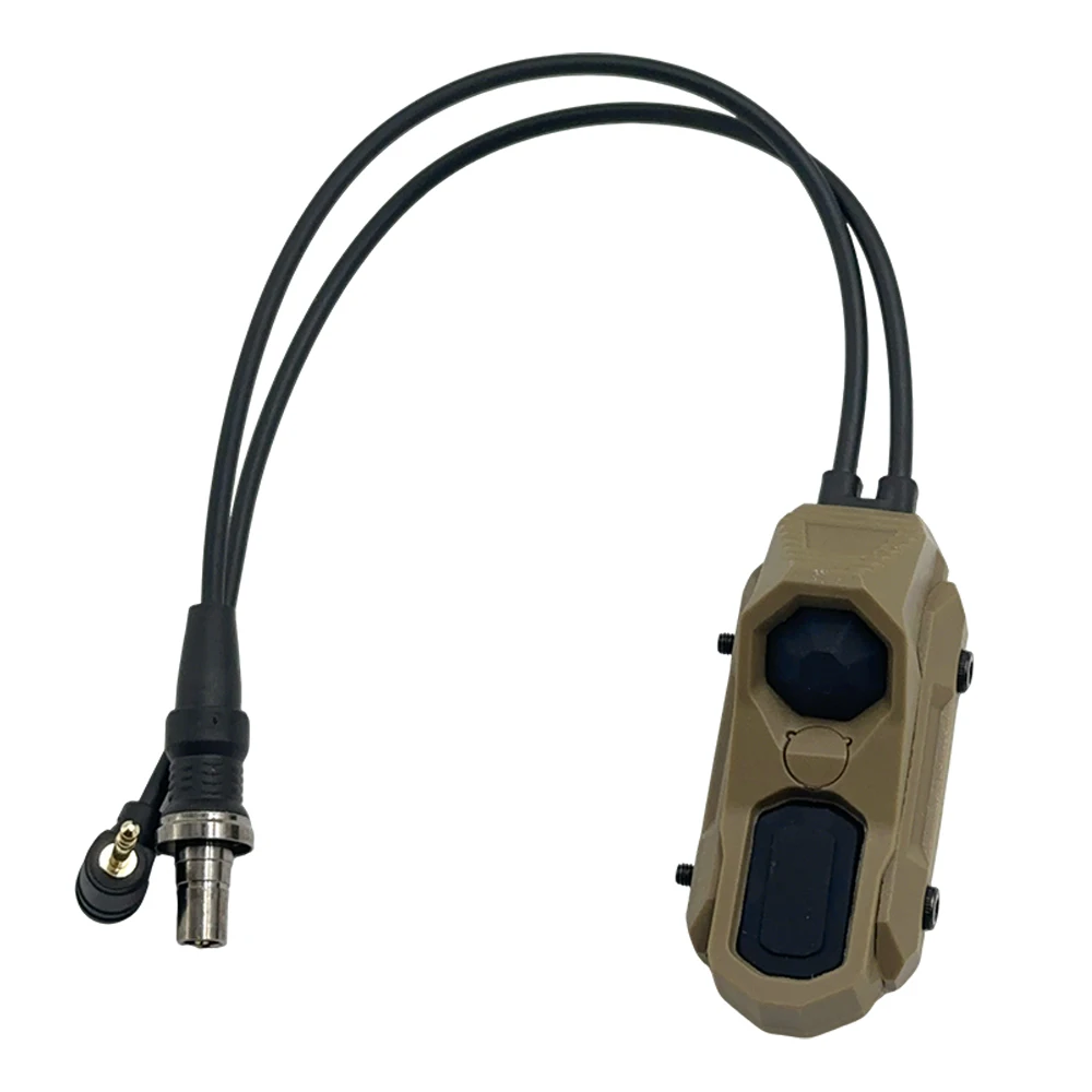 NEUER Taktischer AXON Fernbedienungs-In-Line-Doppelfunktions-Druckschalter für Taschenlampen PEQ NGAL Druckknopf SF/2.5/Crane-Stecker – Detail 8