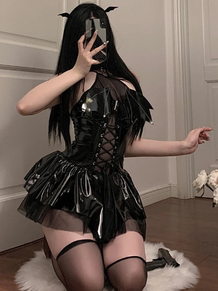 Vestido de Lolita, traje de sirvienta, disfraz de Navidad, uniforme de sirviente francés, lencería Sexy para mujer, picardías, disfraces de Cosplay