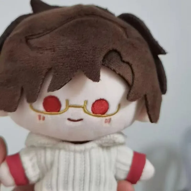 10cm anime jogo luz e noite kawaii cosplay algodão dango boneca corpo evan dos desenhos animados ídolo mini macio plushies brinquedo figuras fãs presente