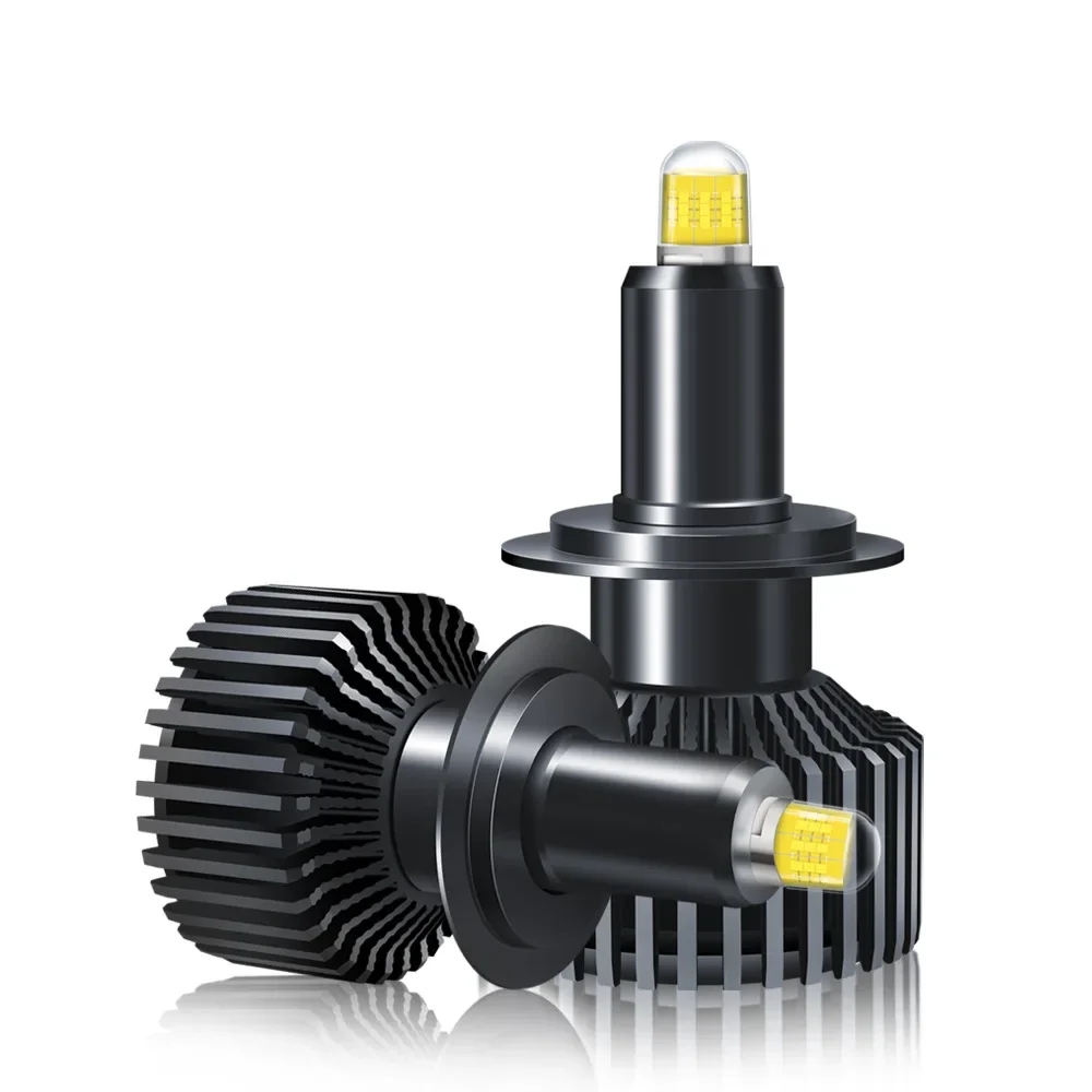 

360-degree 8-side light automotive led headlights H7 H11 high power near and far integrated LED headlights retrofit headlights