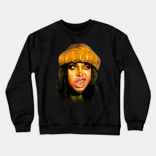 

Autumn and Winter Casual Celebrity - Themed Statement Sweatshirt, Comfortable Pullover for Daily Wear with A Hip Vibe