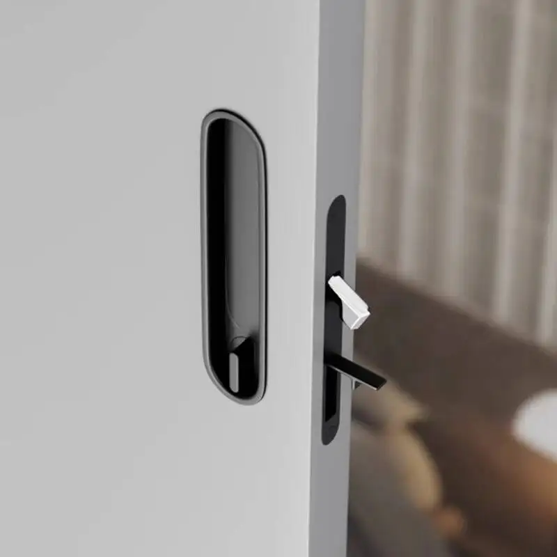 

Pocket Door Lock, Latest Doors For Interior Locks, Bathroom Sliding Hardware, Invisible Entry Hook