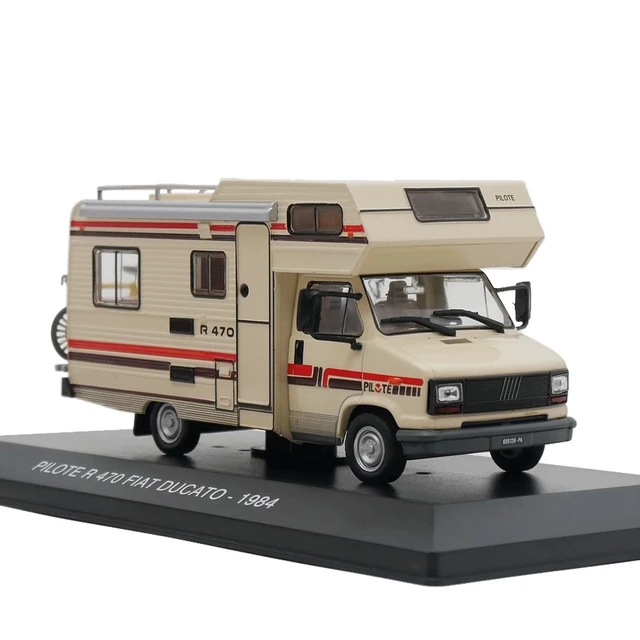 Die Cast 1:43 Scale Pilote R 470 Fiat Ducato 194 Camper Van Alloy Car Model  Classic Toy Collect Boy Hobby Birthday Gift Display - AliExpress