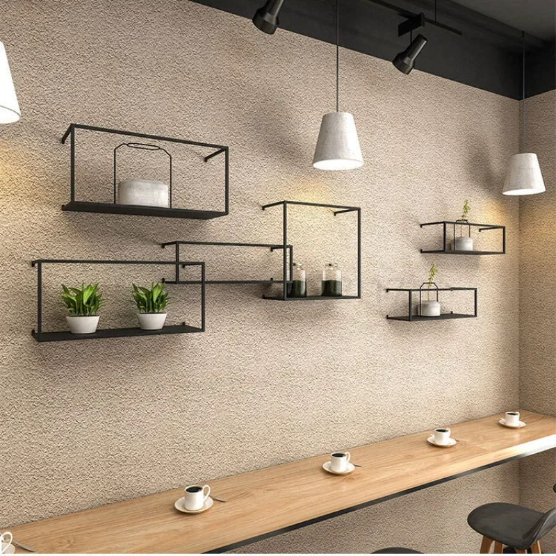 High Quality North-Europe Wall Shelves Home Living Room Wall TV Background Wall Decoration