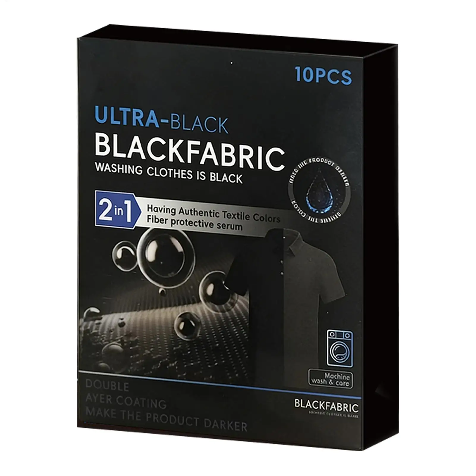 Black Dye Fabric 10 Sheets Fabric Paint Restorer Detergent Sheets for Home School Apartment Allow Mixed Washes Prevents Color