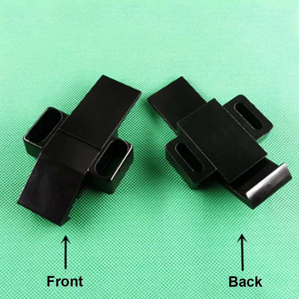 1PC Black Aluminum Alloy Door Hasp Lock Frame Fixing Accessories suitable for 3030 4040 4545 European Standard Aluminum Profile