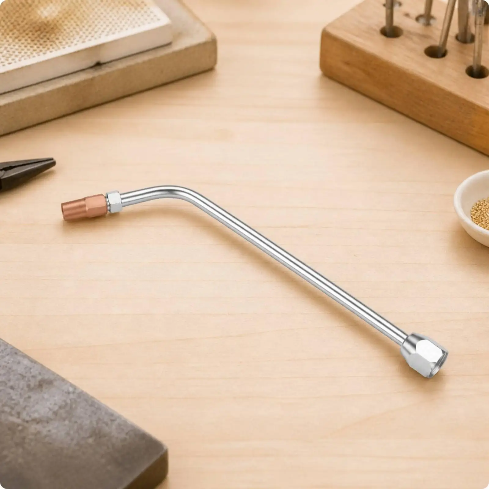 Jewelry Gas Burner Copper Nozzle Welding Torch Tip for Fine Soldering and Brazing Work