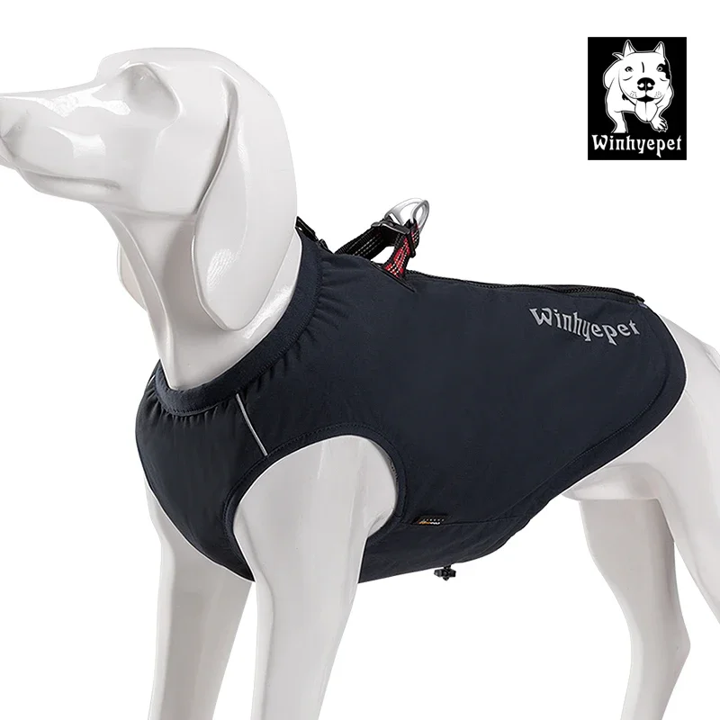 Winhyepet Pet Outdoor Vest Under Truelove Pet Harness dupont Fabric Reflective Suitable for Large Medium and Small Dogs YG1871