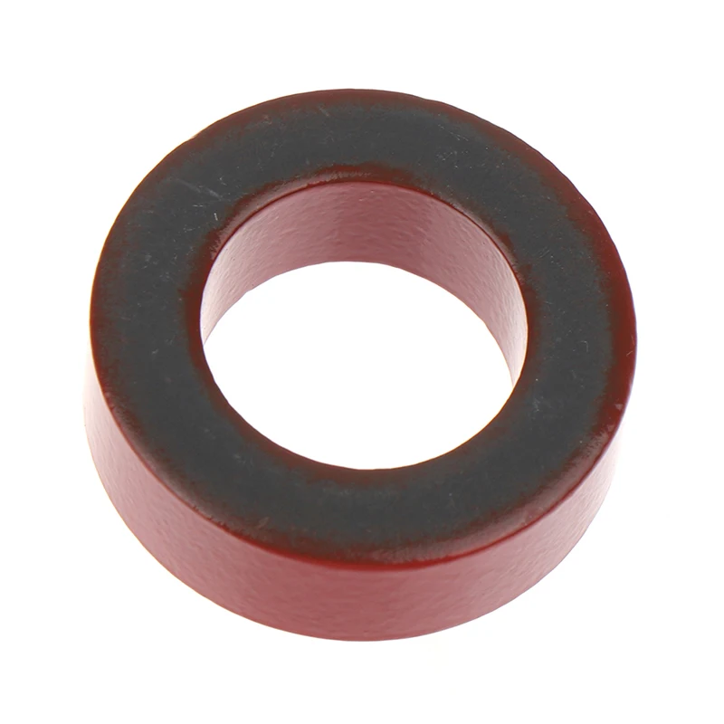 1pcs T130-2 Iron Ferrite Toroid Cores For Inductors Iron Powder Core Red Ring Low Permeability