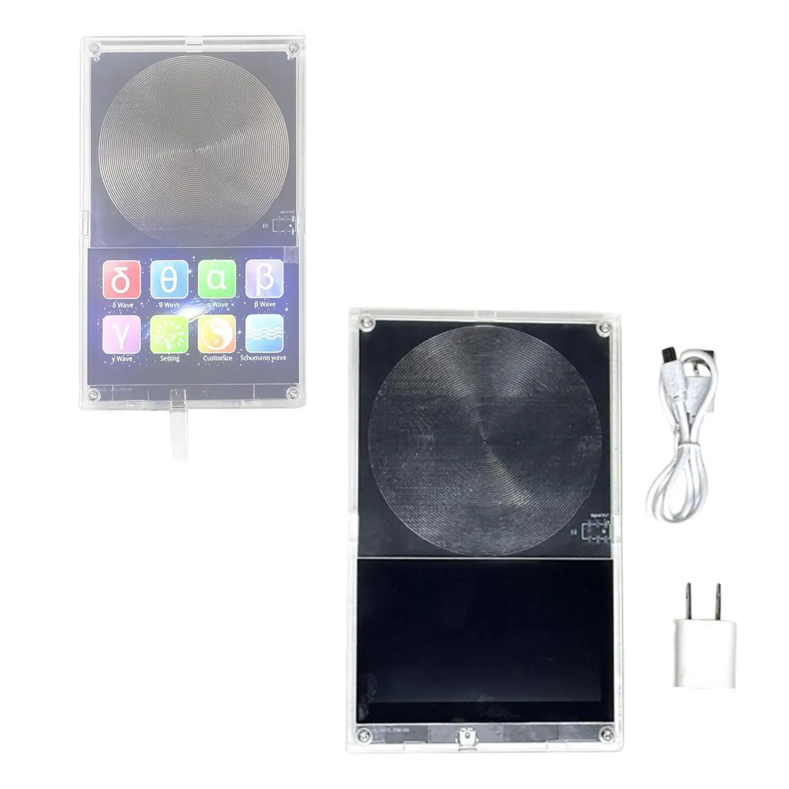 

Schumann Wave Generator Acrylic Portable Components Precision Real Time Display Versatile for 852Hz 741Hz 174Hz 639Hz 396Hz