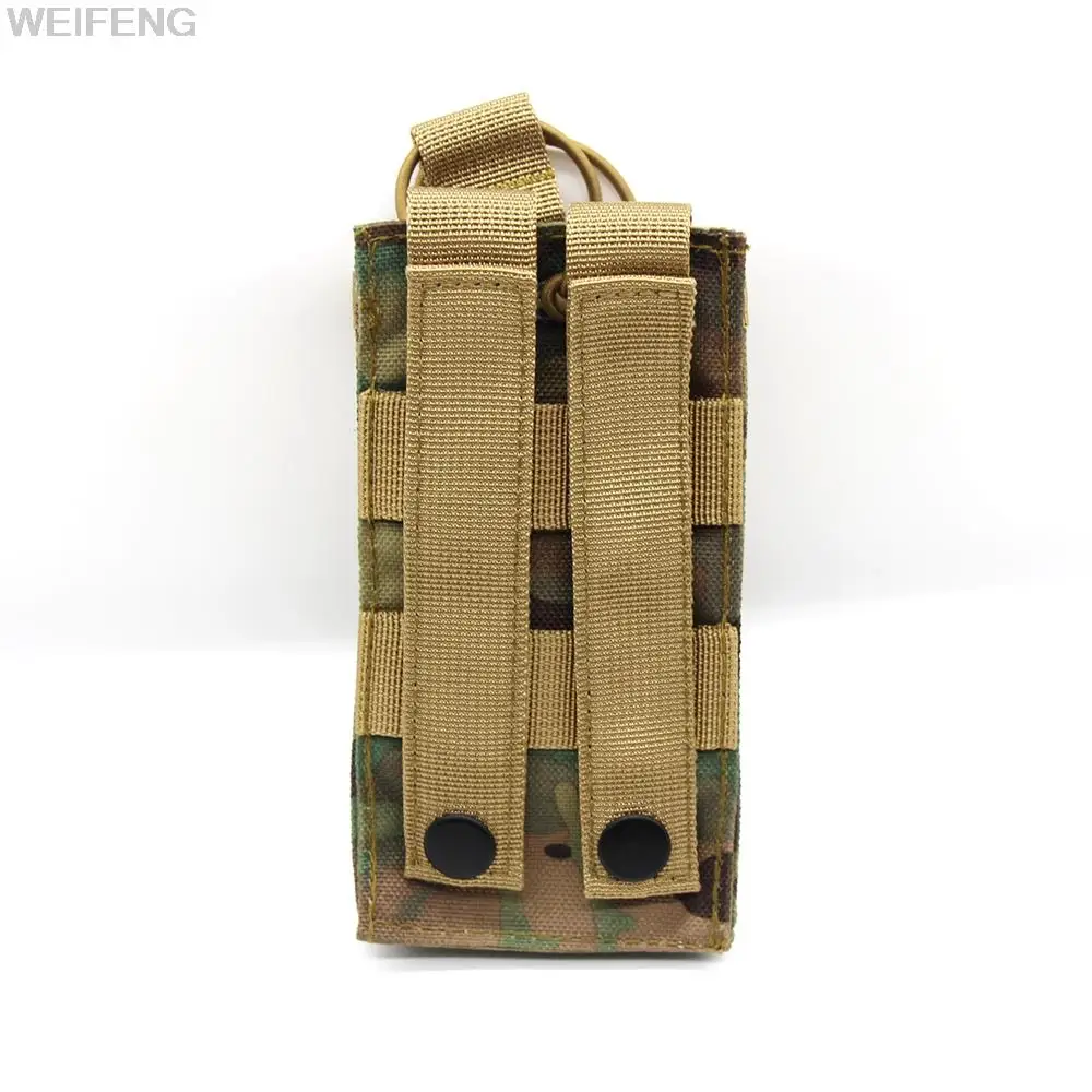 FG Color Single Tactical 5.56mm Magazine Pouch Molle M6 M4 AR15 AK47 M16 7.62 Rifle Mag Pouch for Hunting