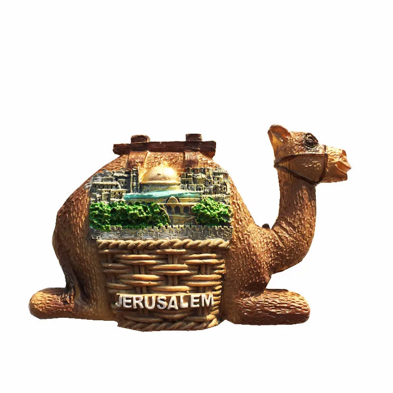 

Fridge magic Jerusalem camel shaped decoration refrigerator stickers tourist souvenir message stickers