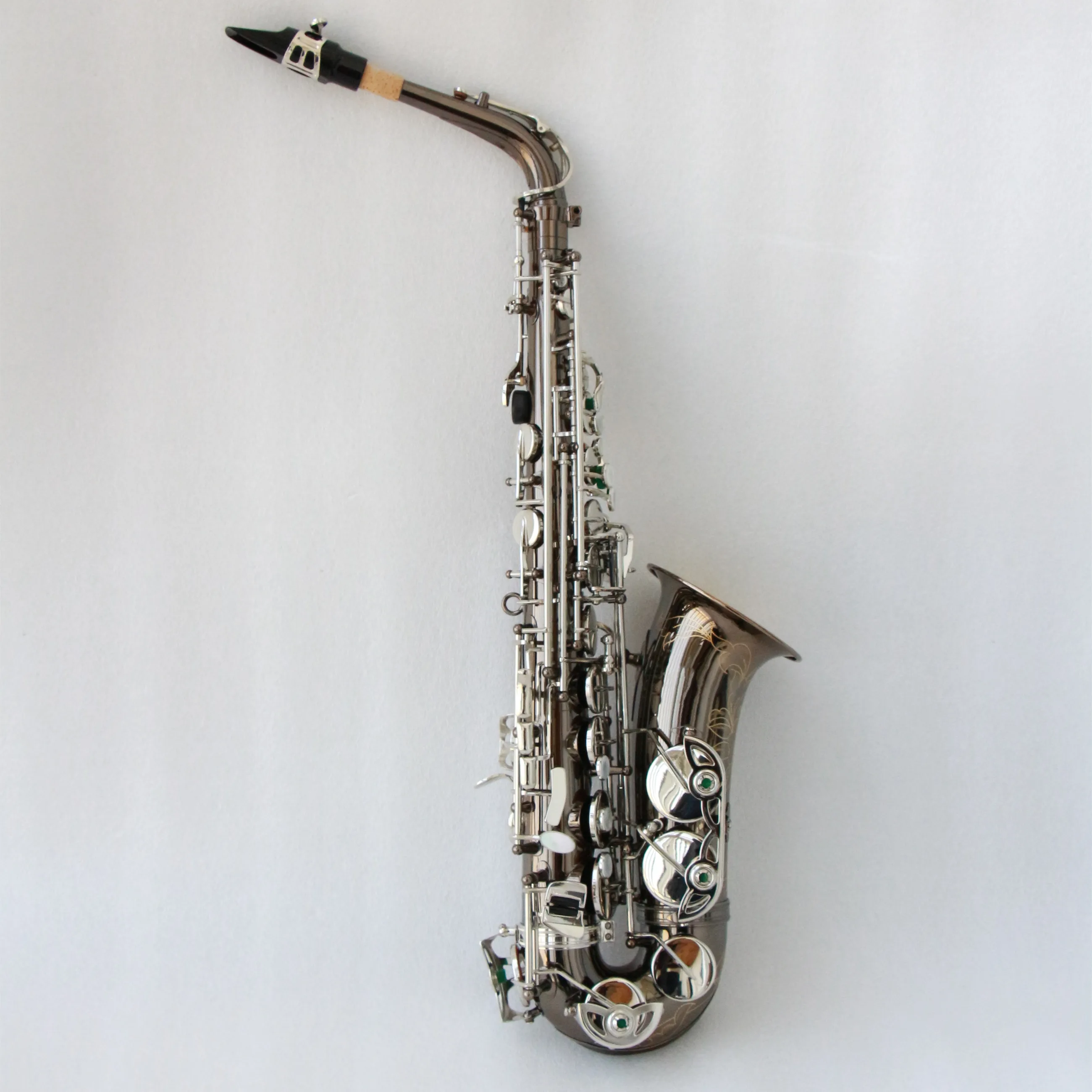 Good Quality Alto Saxophone Wholesale Black Nickel Plated Body Professional Saxophone Alto