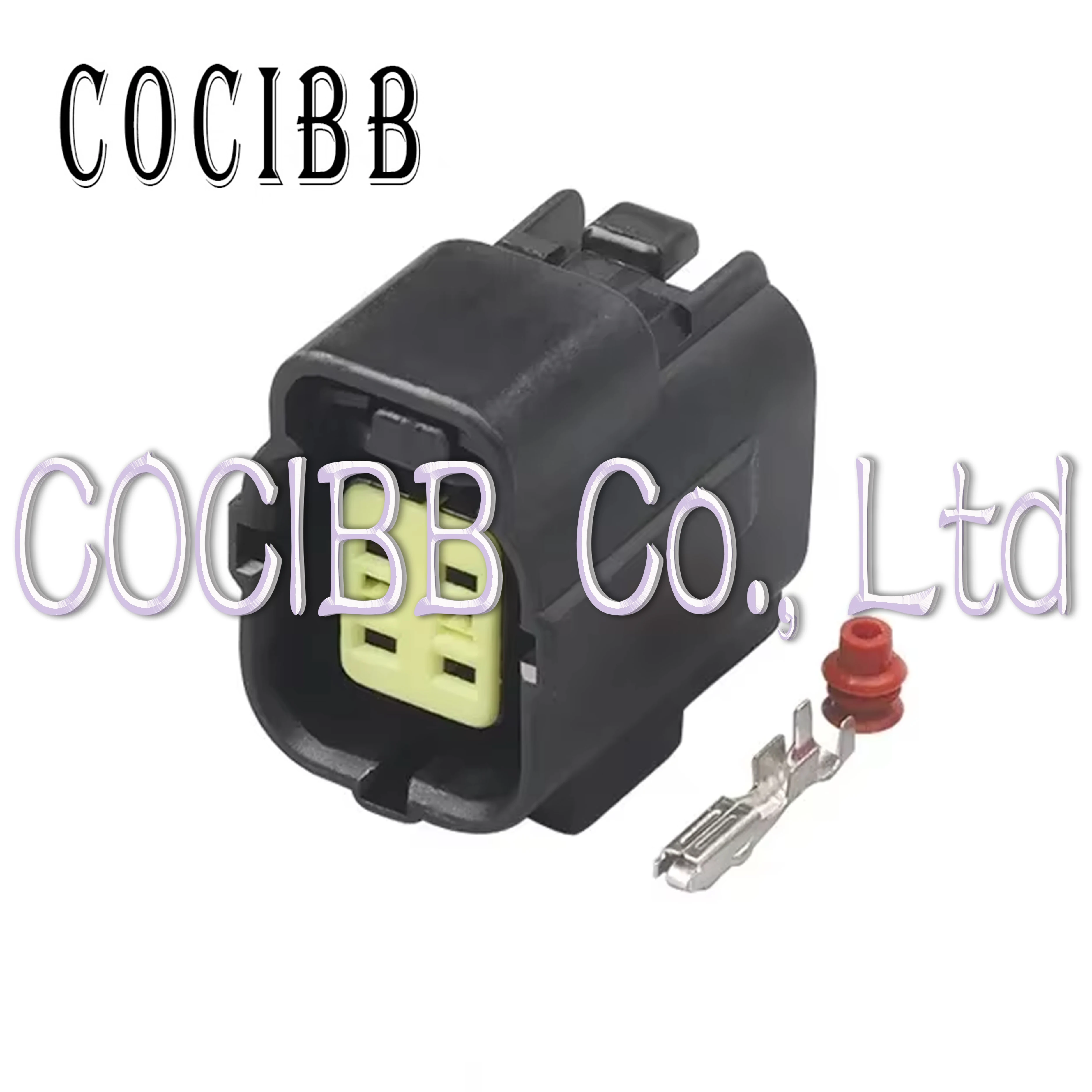 1 مجموعة 4 دبوس 174259-2 174257-2 أنثى ذكر الأوكسجين الاستشعار كابل التوصيل السيارات مقاوم للماء سلك كهربائي موصل لمازدا #2