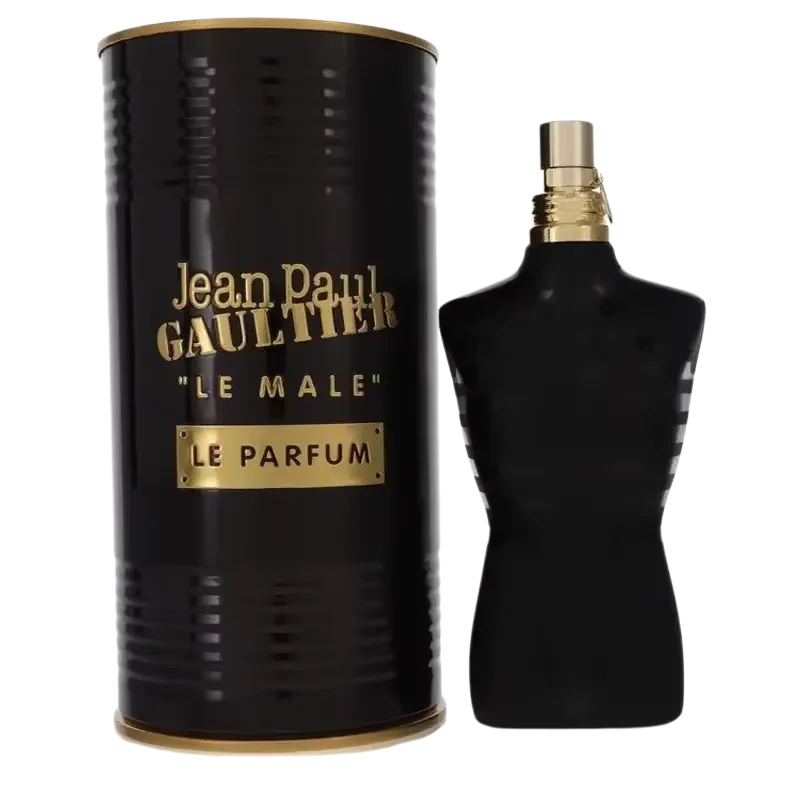 Jean Paul Gaultier Le Male Le Parfum 125ml - Amber-Holziges Intensives Eau de Parfum für Männer - Kardamom, Lavendel & Iris, Vanille - Langanhaltendes Amber-Aromatisches Cologne für Männer mit