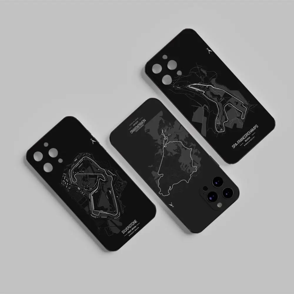 

Monaco Formula 1 Racing Phone Case For IPhone 16 16e Plus Pro MAX15 14 13 12 11 Xr 7 8 6 Se XSmax Soft Black Case