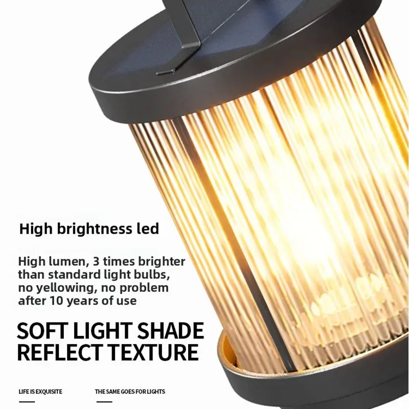 New Solar-Powered Courtyard Lamp Lawn Hand-Held Decorative Outdoor Balcony Garden Light Patio Atmosphere Yard Villa Floor Lamp - view 6