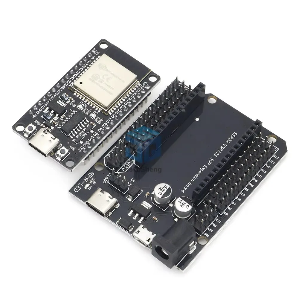 ESP32 Development Board TYPE-C USB CH340C WiFi+Bluetooth Ultra-Low Power Consumption Dual Core ESP32-DevKitC-32 ESP-WROOM