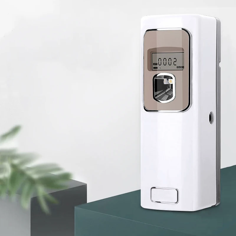 LCD موزع الأيروسول الأوتوماتي فندق داخلي توقيت التحكم عن بعد العطر البخاخ العطور التعريفي ماكينة رش