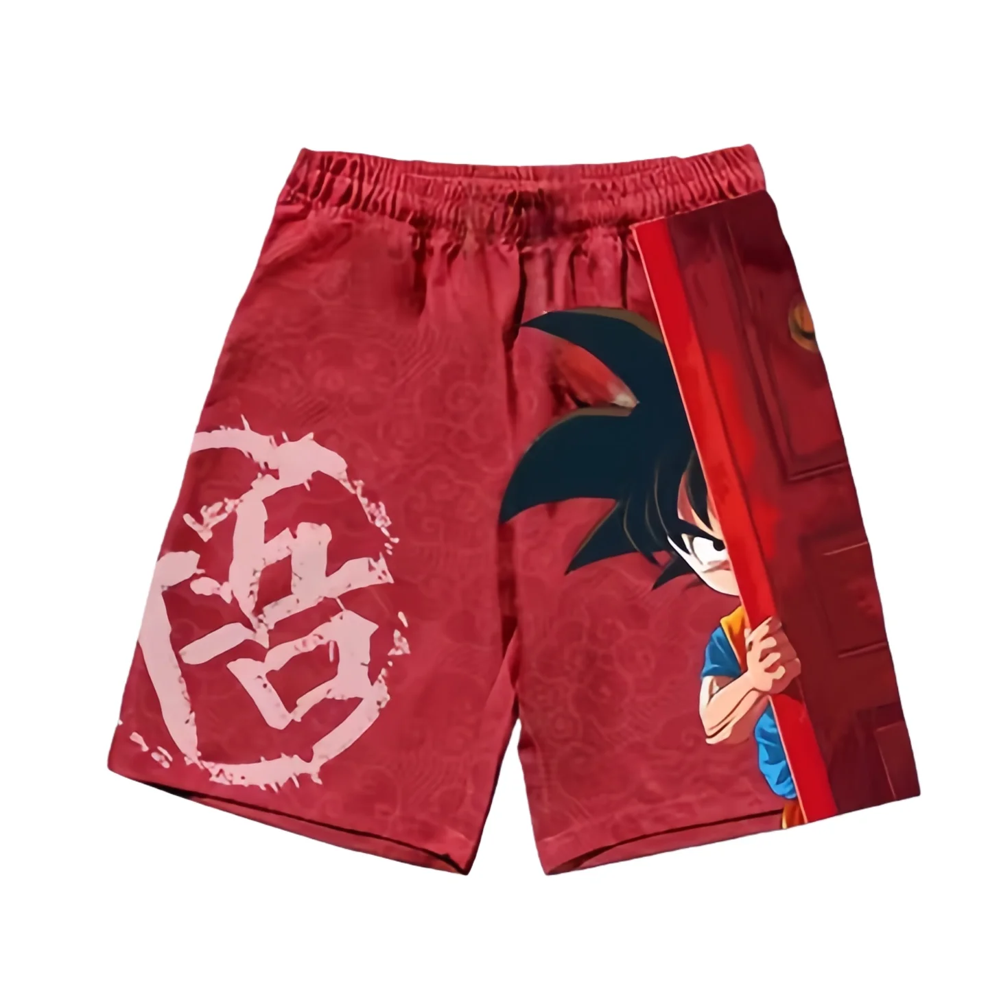 Transform Into A Super Saiyan, Adult and Children's Dragon Ball 3D Printed Shorts, Suitable for Wearing At Home or Daily