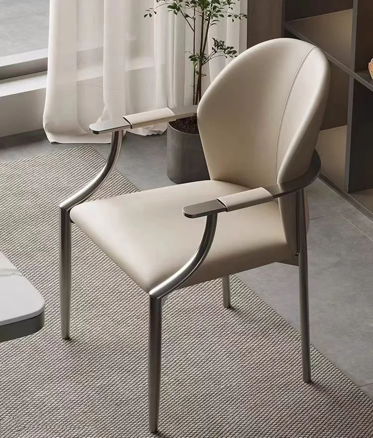 كرسي غرفة الانتظار عالي القيمة لغرفة المعيشة وغرفة الطعام ومكتب المكياج والمطعم التجاري كرسي مناسب