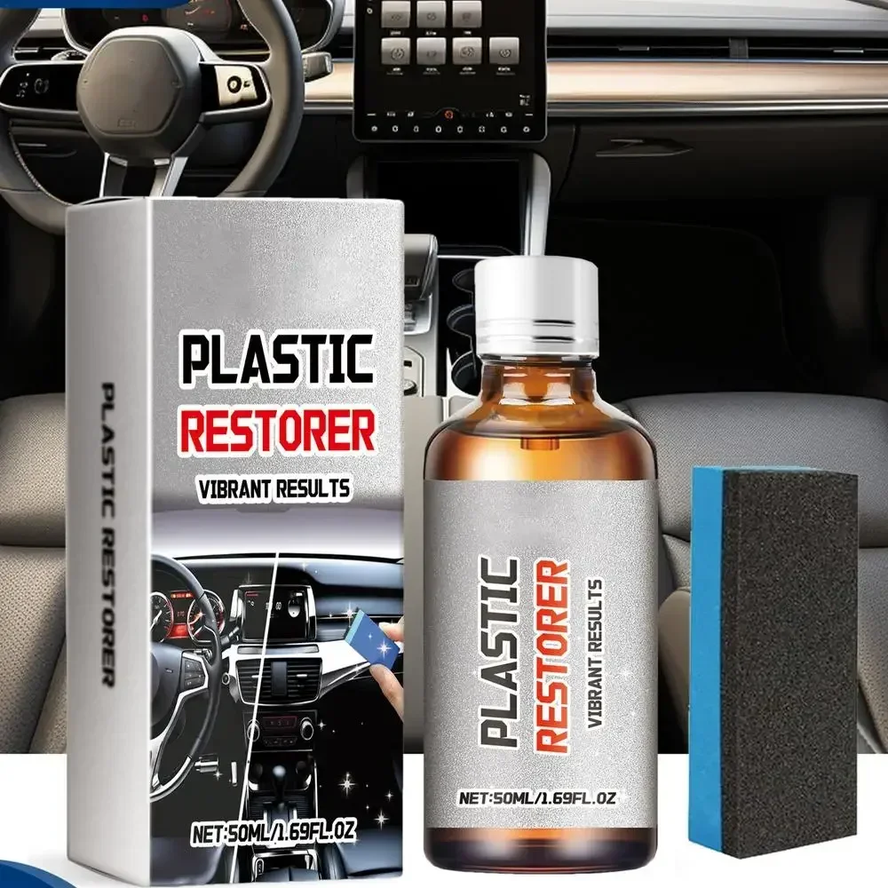 Plastic Leather Restorer Interior Detailer Car Interior Cleaner Car Interior Refurbish Leather Renovator Conditioner Cleaning