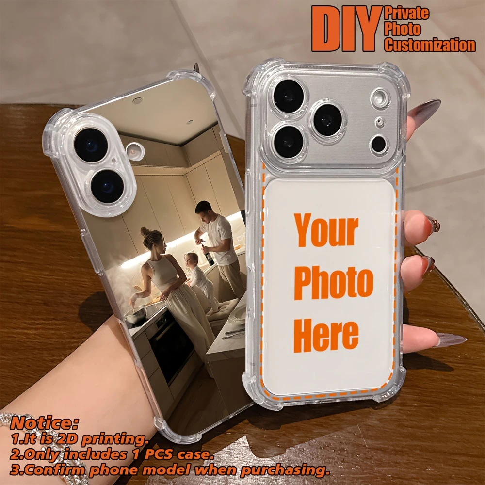 Customized Case For iPhone 18 Pro Max SE 2020 2022 X XS XR 17 Air 16 15 14 11 7 8 Plus 12Mini 13Mini 16e Anti-Fall Cover