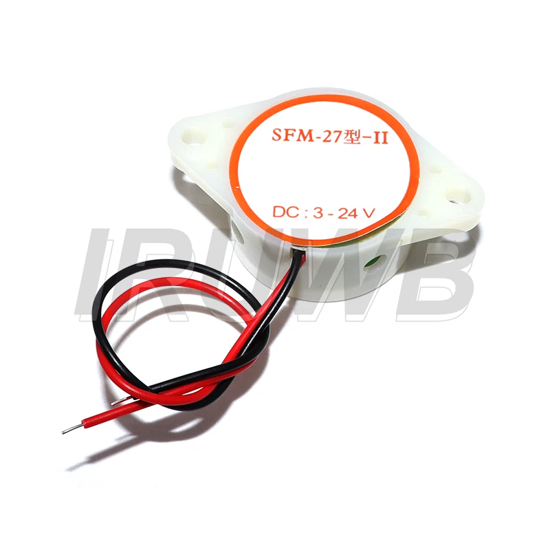 SFM-27 صفارة نشطة إنذار 95DB 3015 صفارة متقطعة عالية ديسيبل تيار مستمر 3-24 فولت 12 فولت، لاردوينو #5