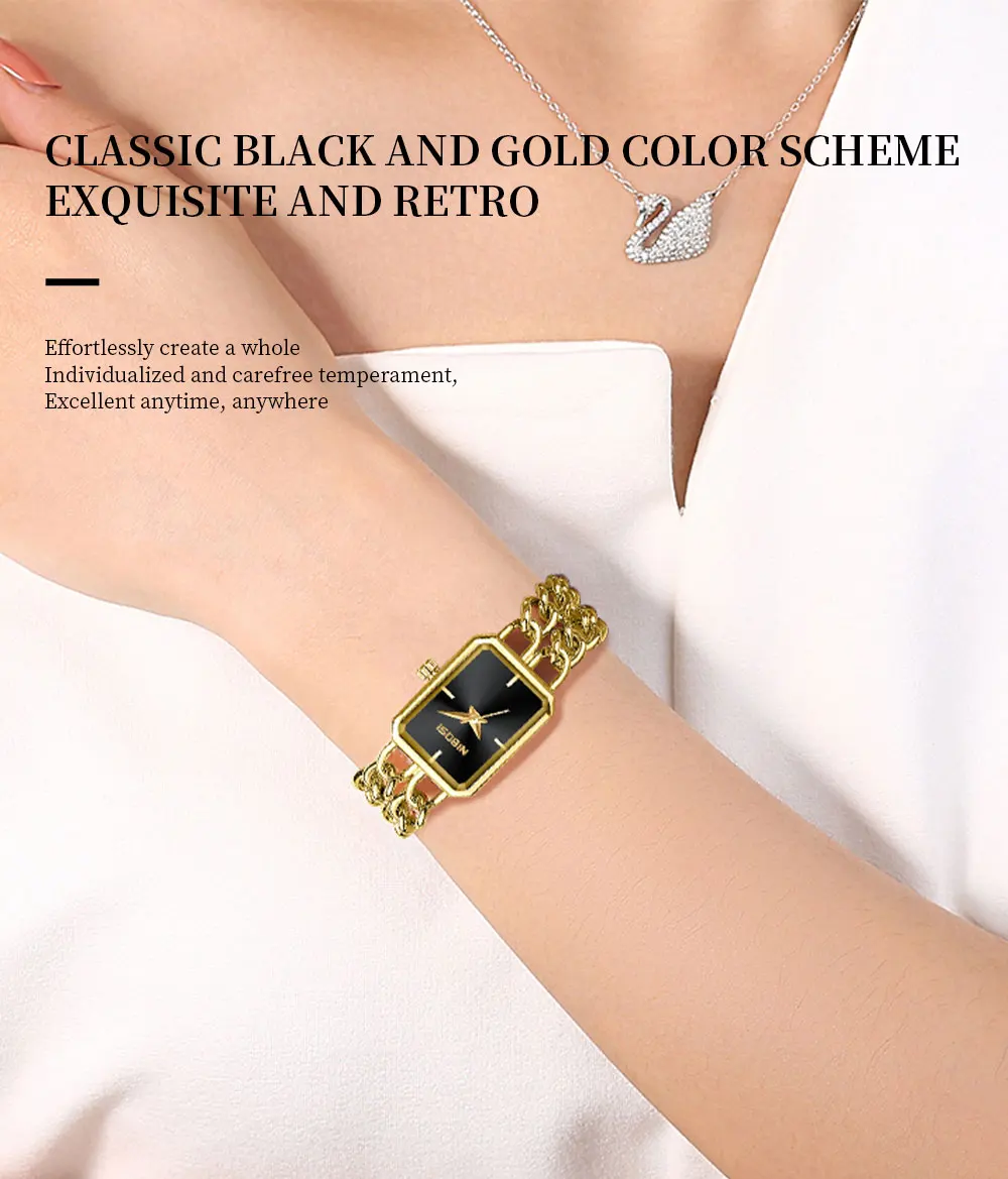 Small Square Watch 2666 Nibosi