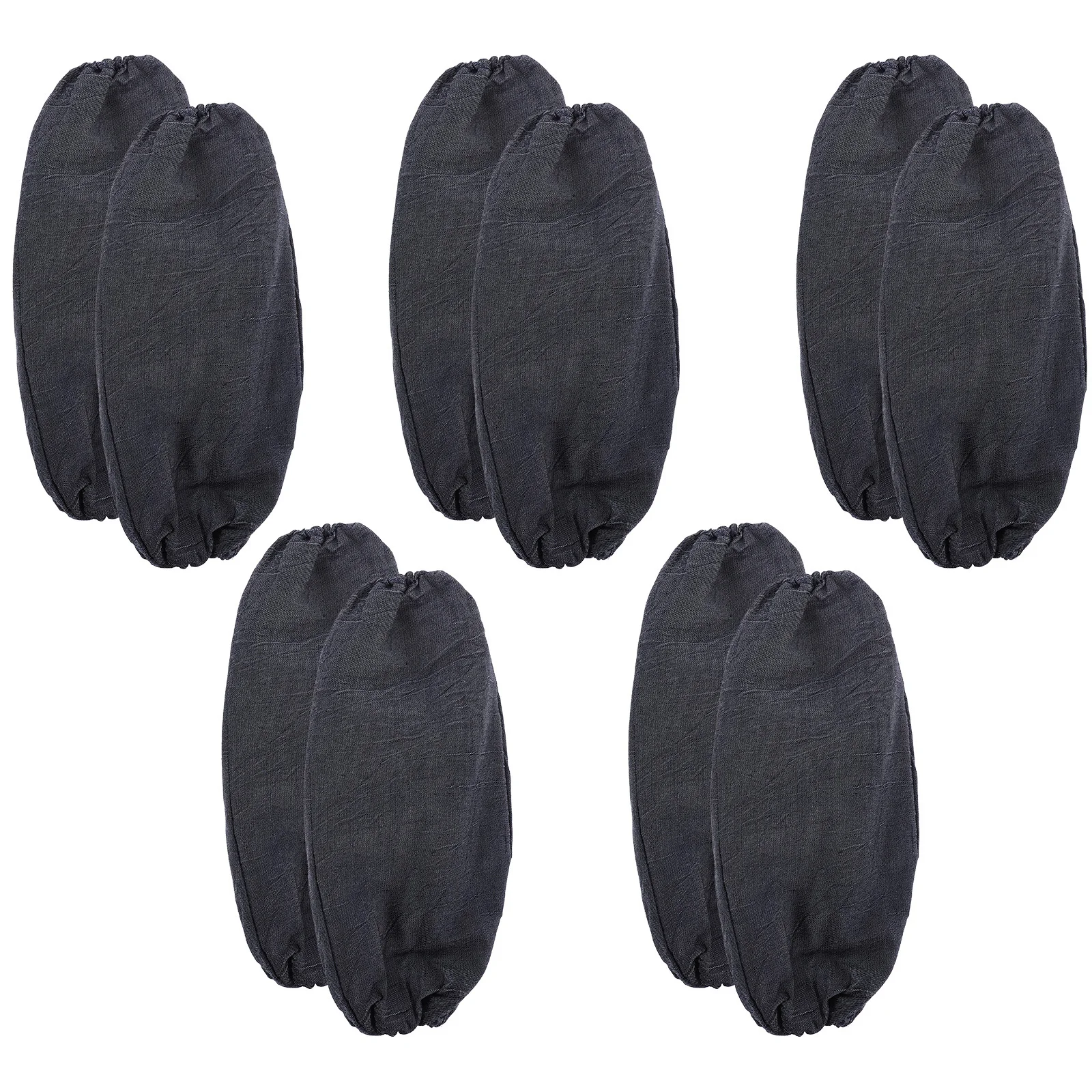 

5Pairs Labor Sleeves Durable Arm Guards Wear Resistant Practical Protective Sleeves Comfortable Elastic for Welding Carpentry