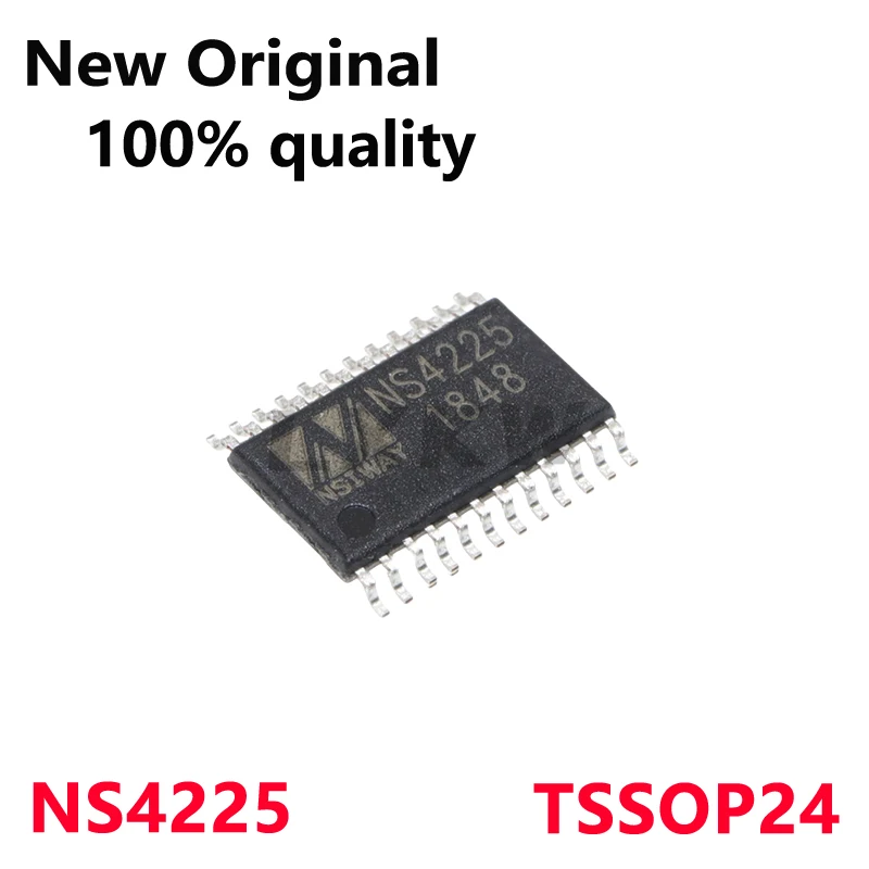 5-10/PCS New Original NS4225 TSSOP24 Class D 2X25W audio power In Stock