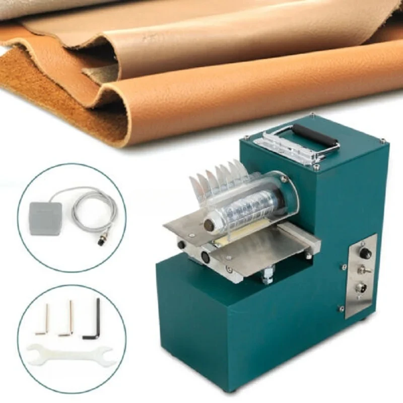 Single Head Foot Pedal Leather Strip Cutting Machine 10cm Cutting Leather Bags, Shoes, Art And Other Leather Products