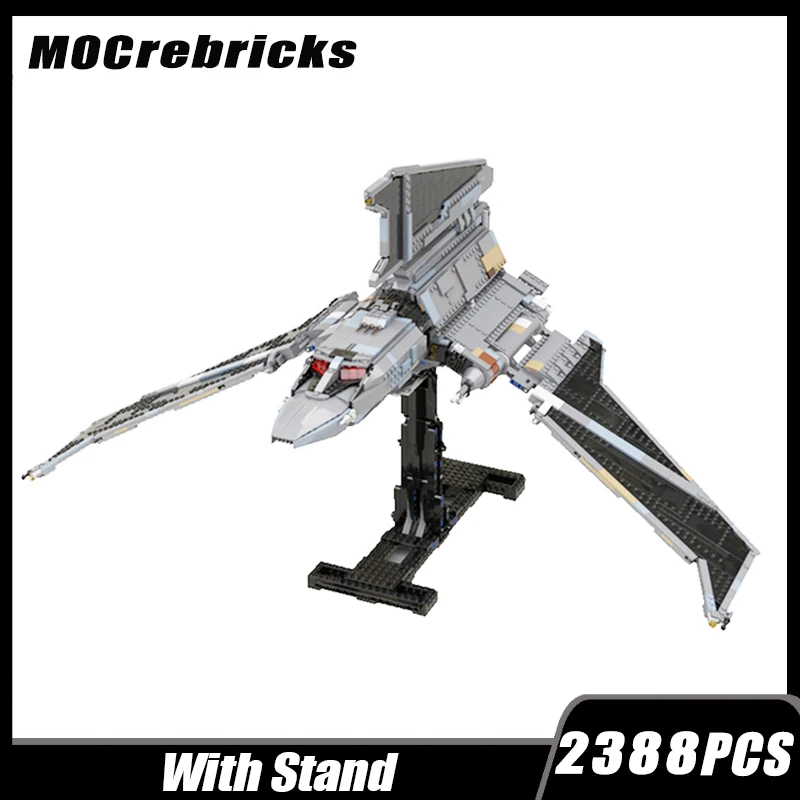 Space War Series MOC Building Blocks Marauder Bad Batch Shuttle Nu-class Originality Education Bricks Model Children's Xmas Gift