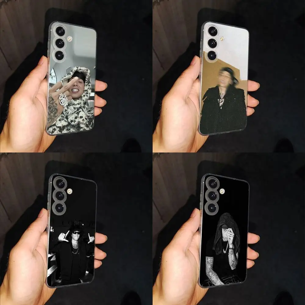 

Rapper C-Central Cee Phone Case For Samsung S24,30,21,22,23,20 FE,lite,PIus,Ultra,5G,Note,9,10 Transparent Cover