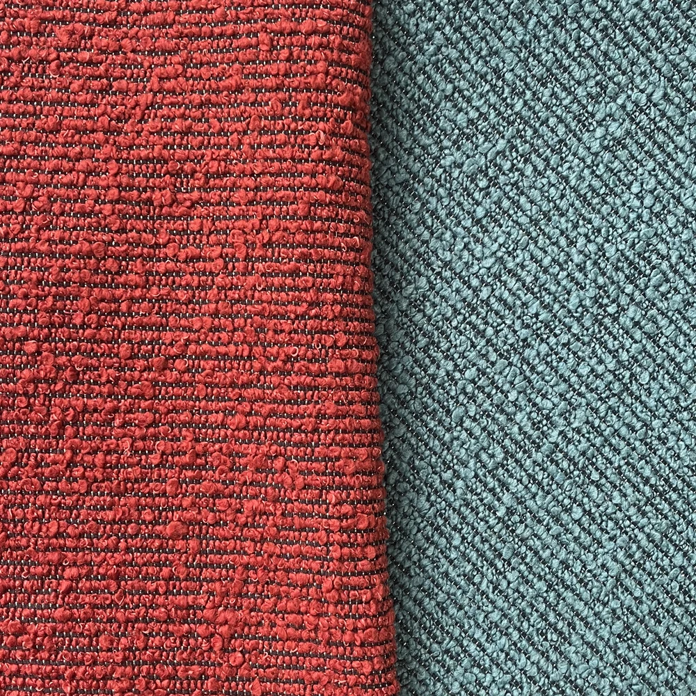 

1 метр в упаковке, 55 дюймов, современная полосатая пряжа с петлями для букле, тканая ткань для внутренней обивки дивана, однотонная тяжелая ткань «сделай сам»