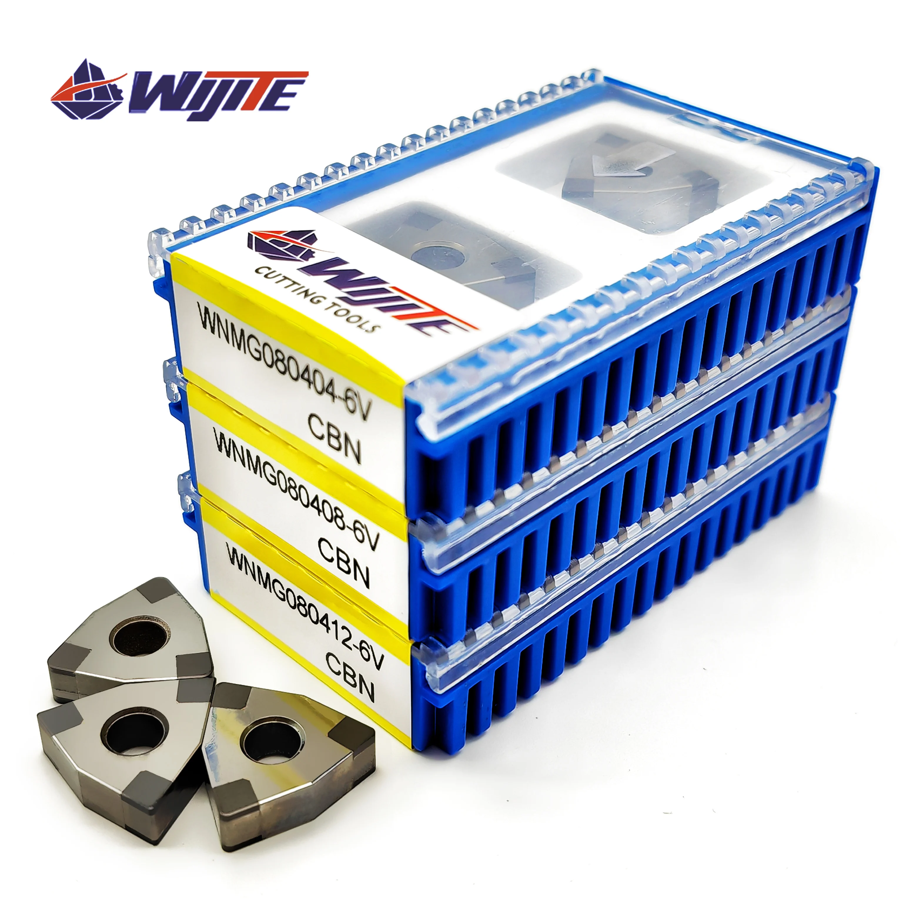 Imagem -04 - Cbn Wnga080404 08 a Máquina-ferramenta Wnmg080404 08 126v é Usada para Transformar Materiais de Alta Dureza Como Ferro Fundido de Aço Endurecido