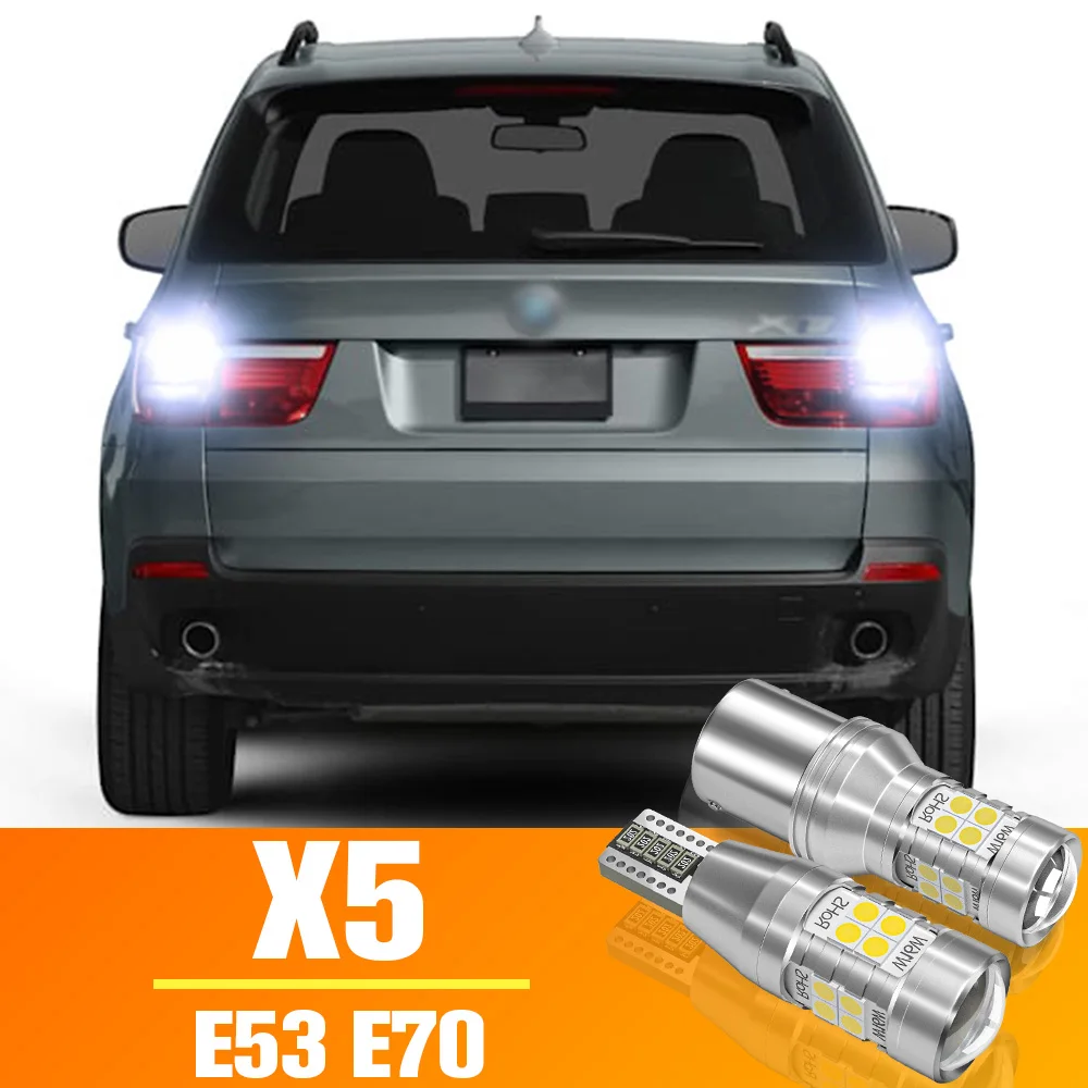 

2pcs LED Reverse Light Backup Bulb Accessories For BMW X5 E53 E70 2000-2013 2003 2004 2005 2006 2007 2008 2009 2010 2011 2012