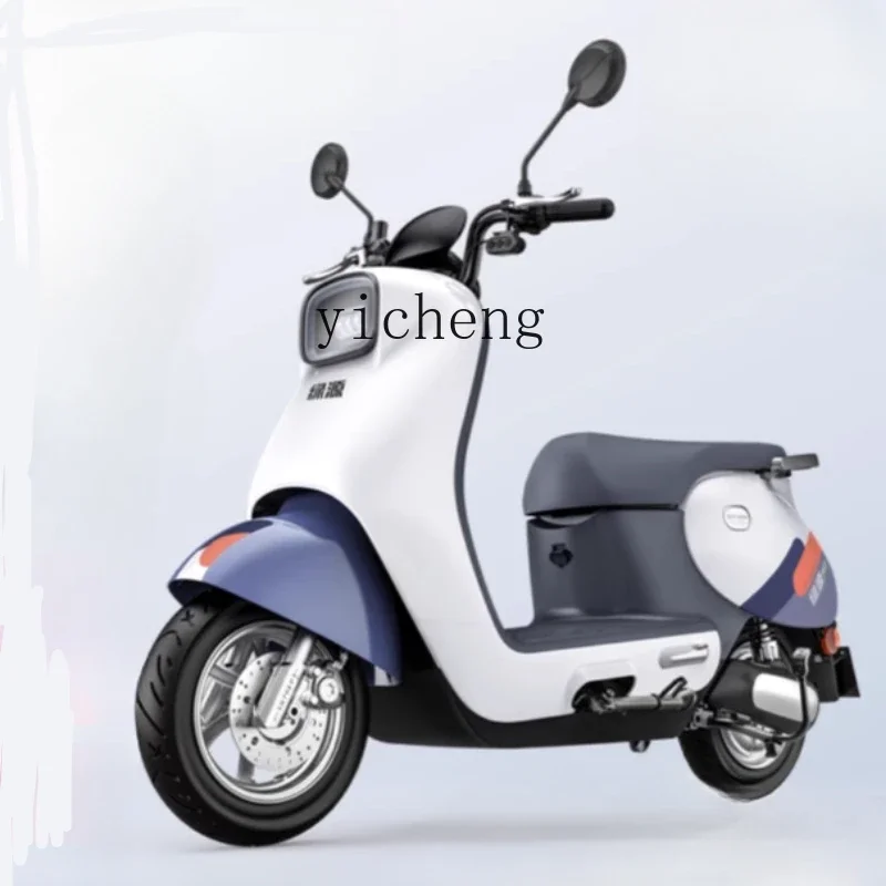 

TQH Lvyuan 60V20A lead-acid electric motorcycle men and women high-speed long-distance running NFC start battery car