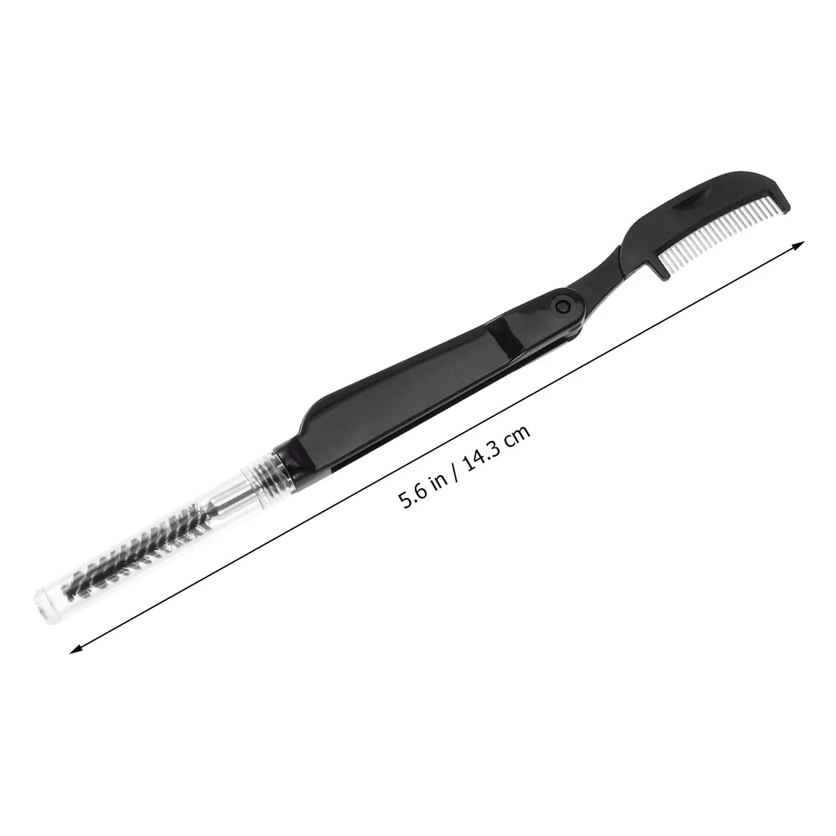 ชุดแปรงเขียนคิ้ว 3 ชิ้น ปลายเฉียง สแตนเลส สำหรับเจลปอมัด ด้ามไม้ น้ำหนักเบา อุปกรณ์แต่งหน้า หวีเขียนคิ้ว มาสคาร่า