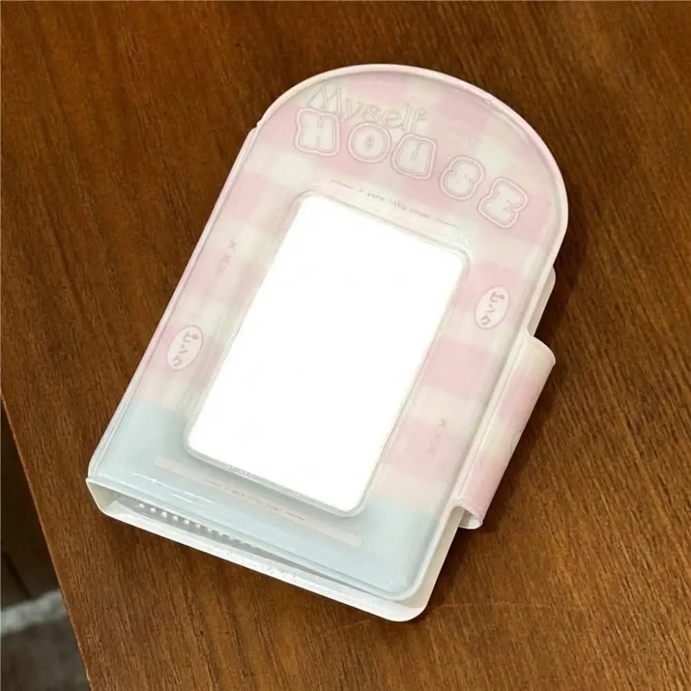 Cute 3 inch Kpop Album Mini Gift Photocard Holder 32 Pockets Idol Photo Holder