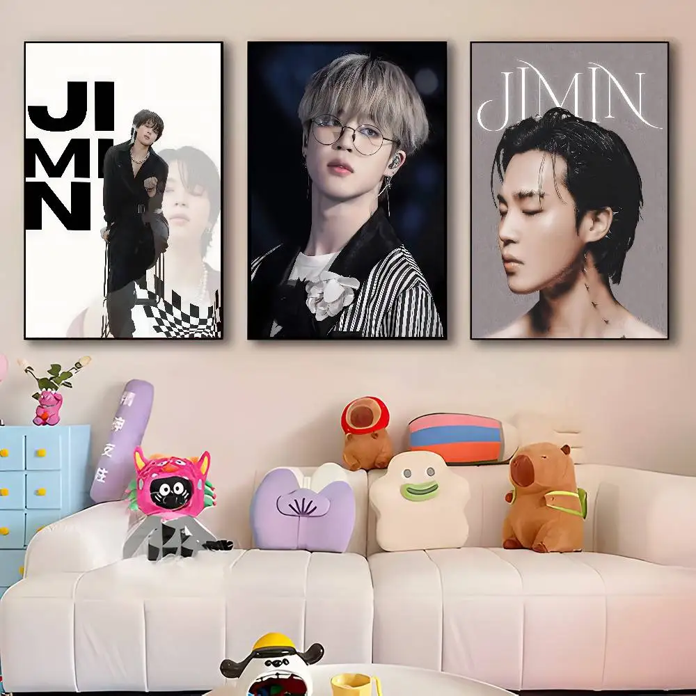 Singer Park J-JiM-Min KPOP  Poster HD Print Vintage Wall Art Decor for Home Study Room
