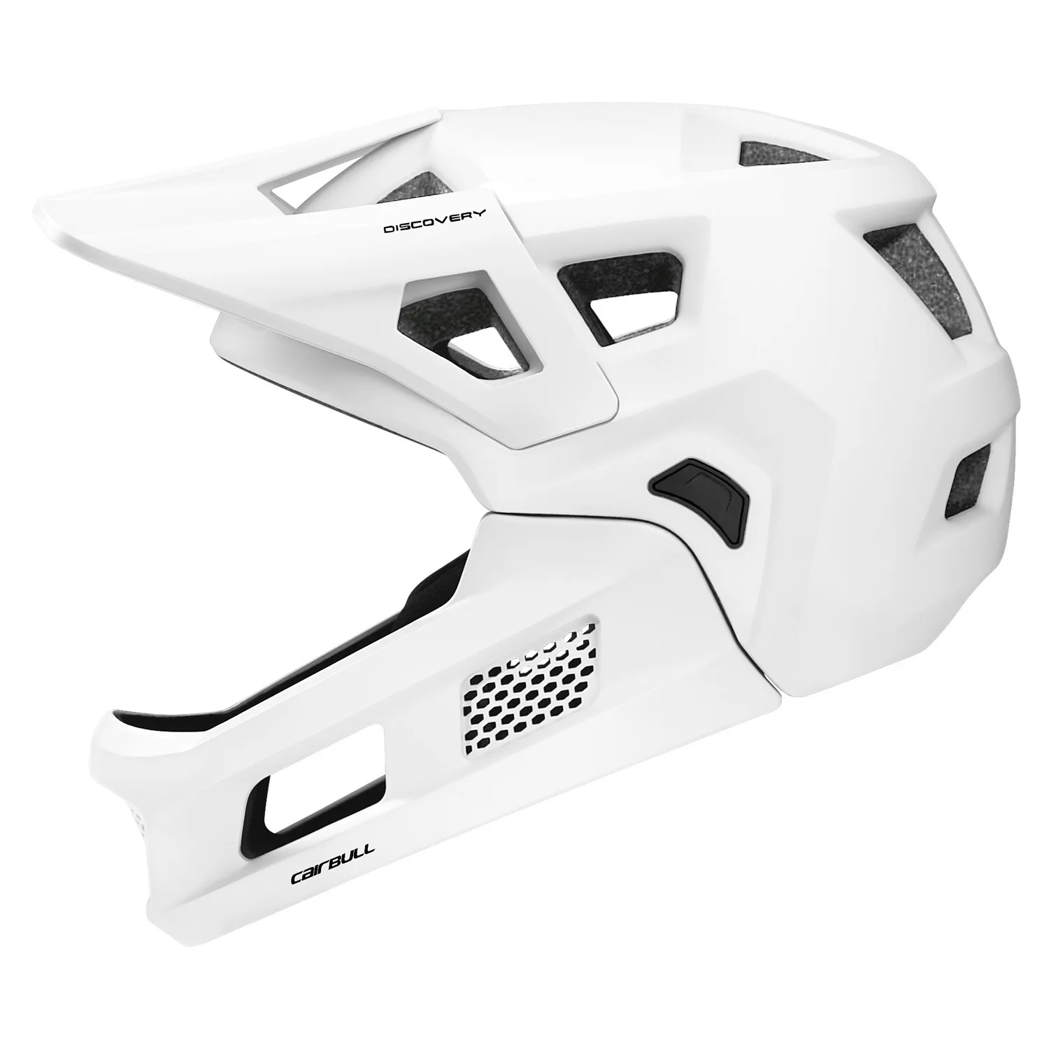 Detachable Chin Downhill MTB Helmet PC EPS Breathable Safety for Adults Solid Color