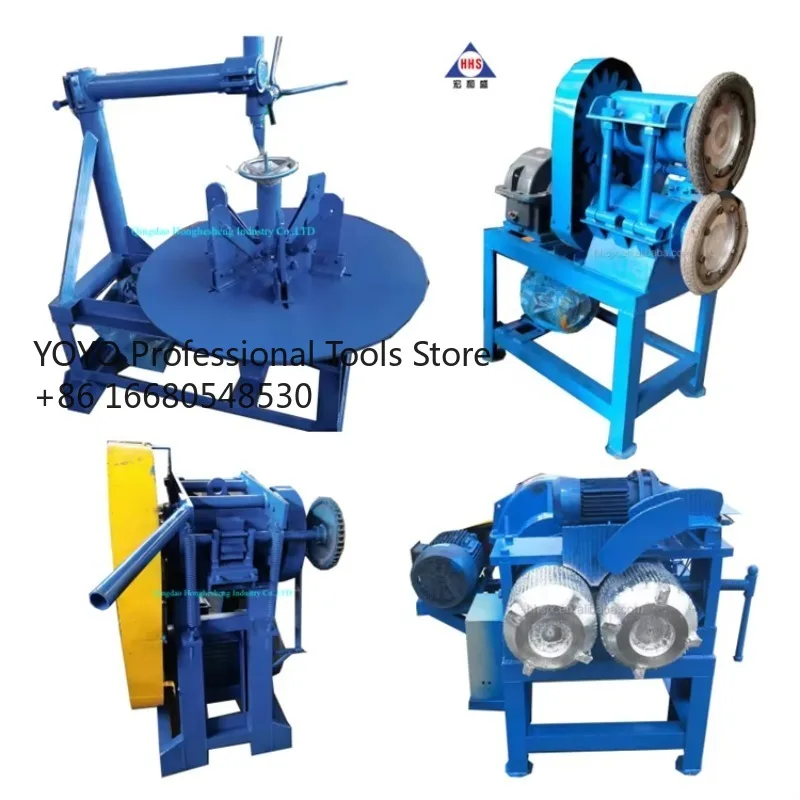 j6WScrap Tyre Bead Wire Pulling Machine / Steel Wire Extractor / Tire Wire Removing Machine