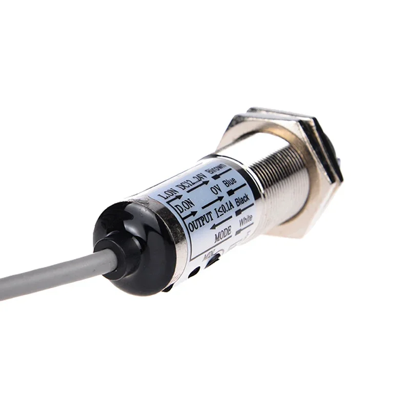 

Photoelectric switch CDD-11N/40N diffuse reflective type 10cm M18 DC four-wire NPN normally open and normally closed