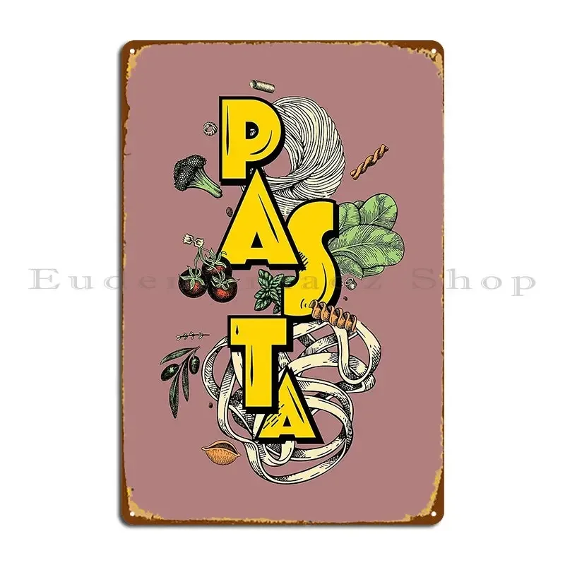 The Ultimate Pasta Metal Sign Wall Pub Garage Cave Printing Club Tin Sign Poster