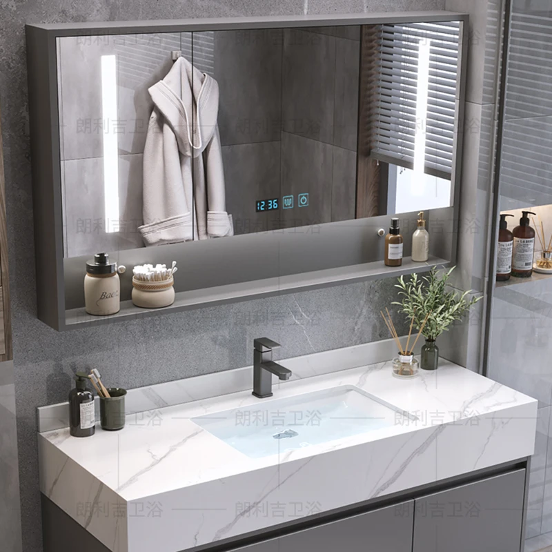 

Умные бетуманные шкафы в испанском стиле, водонепроницаемые шкафы для умывальника, полные комплекты