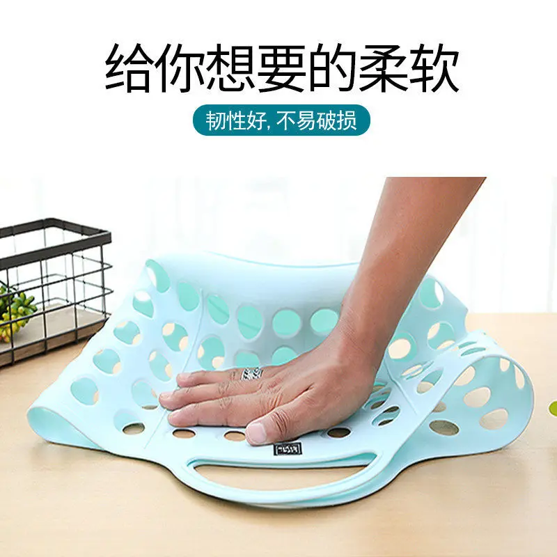 Shower bath washing basket basket soft portable portable receive basket take bath basket shower bath basket bag is lovely